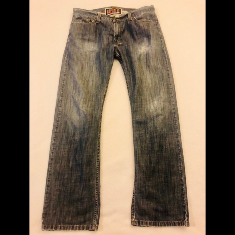 Levi’s 514 Jeans Factory Distressed Men’s 36 x 32